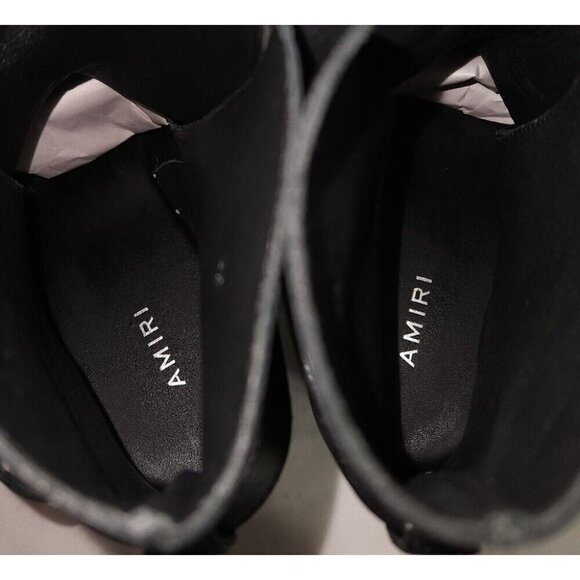 AMIRI Jodhpur Chain Boots 39 US 6 Mens Black Leather ASIS - Picture 15 of 16